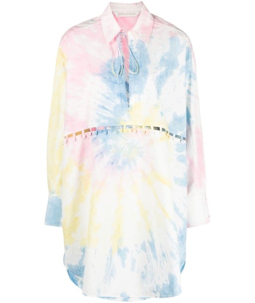 PALM ANGELS - TIE DYE BUTTONS DETAIL SHIRT MULTICOLOR vous aussi creer 