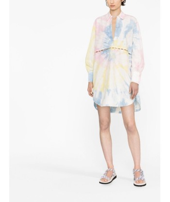 PALM ANGELS - TIE DYE BUTTONS DETAIL SHIRT MULTICOLOR vous aussi creer 