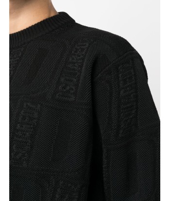 DSQUARED2 - Pull à logo en intarsia En savoir plus