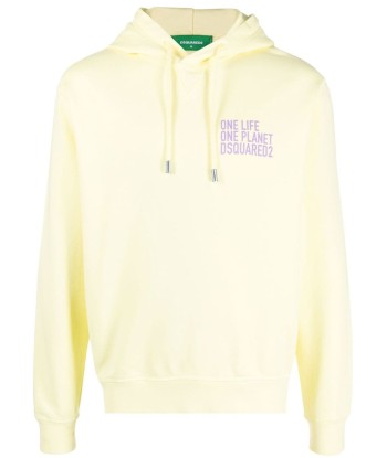 DSQUARED2 - Hoodie en coton à manches longues vente chaude votre 