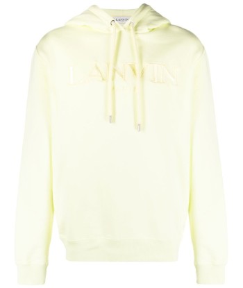 Lanvin hoodie en coton à logo brodé des créatures d'habitude