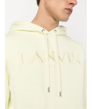 Lanvin hoodie en coton à logo brodé des créatures d'habitude