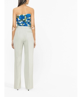 LANVIN - Pantalon de tailleur à taille haute en stock