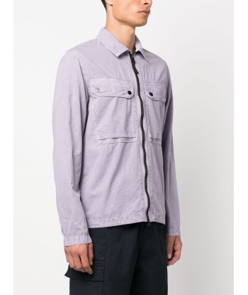 STONE ISLAND - Surchemise cotton lavande commande en ligne