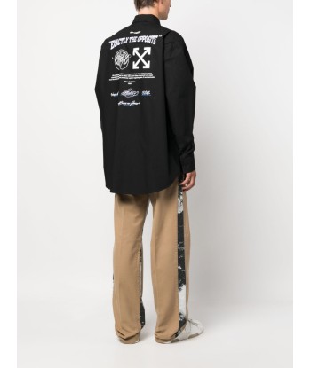 OFF-WHITE - Chemise noire Les magasins à Paris et en Île-de-France