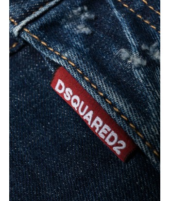 DSQUARED2 - Jean droit à taille basse soldes