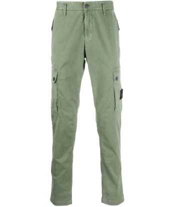 STONE ISLAND - Pantalon cargo Sage avec poches boutonnées votre