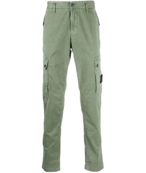 STONE ISLAND - Pantalon cargo Sage avec poches boutonnées votre