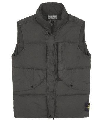 STONE ISLAND - Doudoune sans manches grise anthracite français