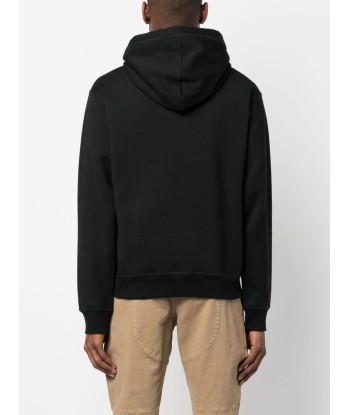 DSQUARED2 - Hoodie en coton à logo imprimé noir paiement sécurisé