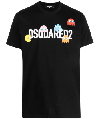 DSQUARED2 - T-shirt à logo imprimé Pacman pas cheres