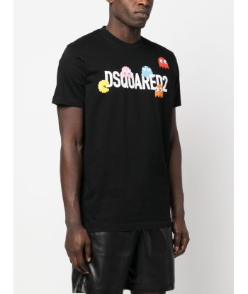 DSQUARED2 - T-shirt à logo imprimé Pacman pas cheres