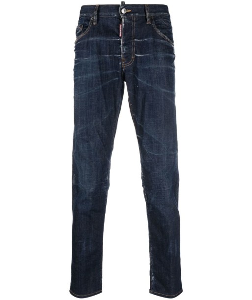 DSQUARED2 - Jean skinny à effet délavé pour bénéficier 