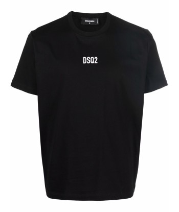 DSQUARED2 - T-shirt à col rond noir Venez découvrir notre 