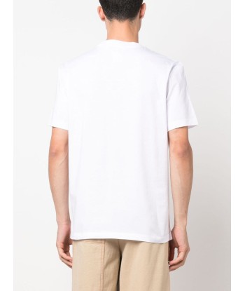 DSQUARED2 - T-shirt à logo imprimé blanc sur le site 