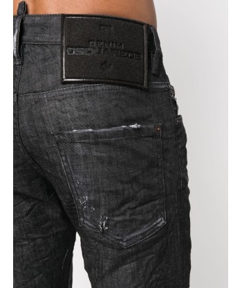 DSQUARED2 - Jean skinny à effet usé Les êtres humains sont 