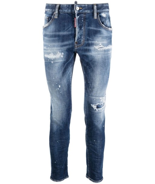 DSQUARED2 - Jean skinny 1964 la colonne vertébrale