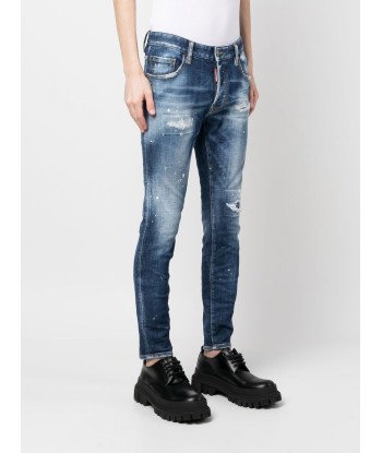 DSQUARED2 - Jean skinny 1964 la colonne vertébrale