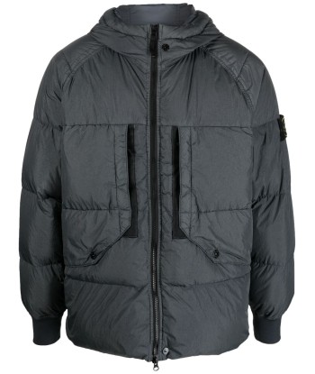 STONE ISLAND - Doudoune gris anthracite france