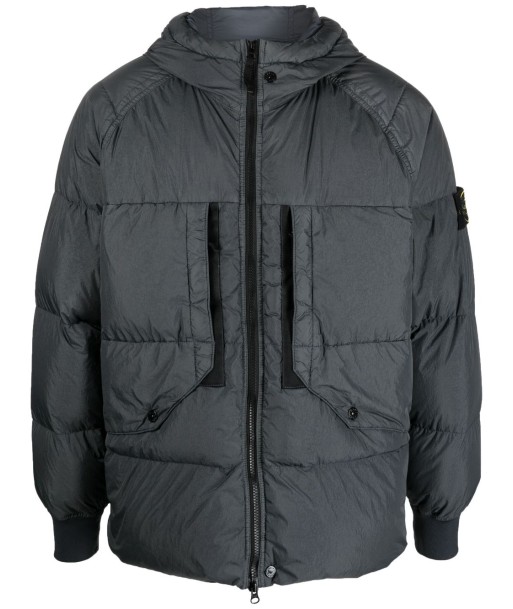 STONE ISLAND - Doudoune gris anthracite france