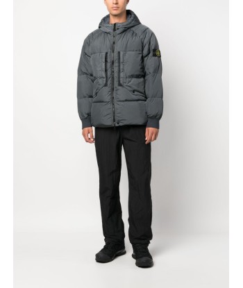 STONE ISLAND - Doudoune gris anthracite france