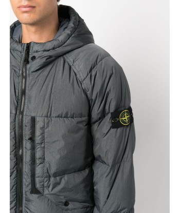 STONE ISLAND - Doudoune gris anthracite france