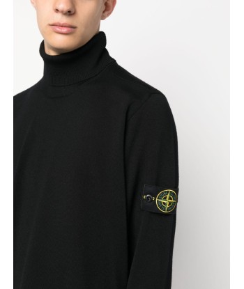 STONE ISLAND - Col roulé en laine vierge prix