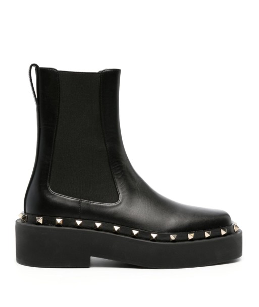 VALENTINO - Rockstud Chelsea leather boots ouvre sa boutique