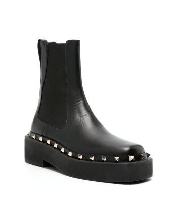 VALENTINO - Rockstud Chelsea leather boots ouvre sa boutique