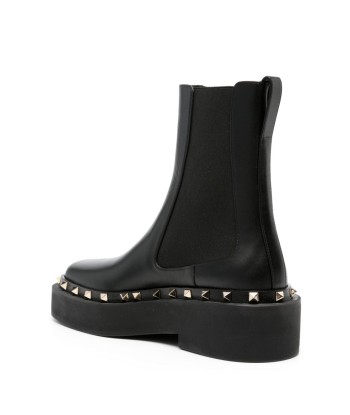 VALENTINO - Rockstud Chelsea leather boots ouvre sa boutique