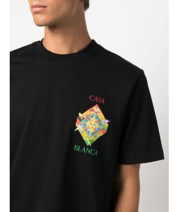 CASABLANCA-T-shirt à logo imprimé livraison gratuite