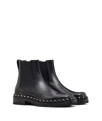 VALENTINO - Bottines chelsea Rockstud en stock