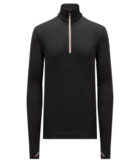 MONCLER GRENOBLE - Sous-pull col roulé noir de la marque