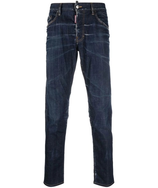 Dsquared2 - Jean skinny à effet délavé Venez acheter