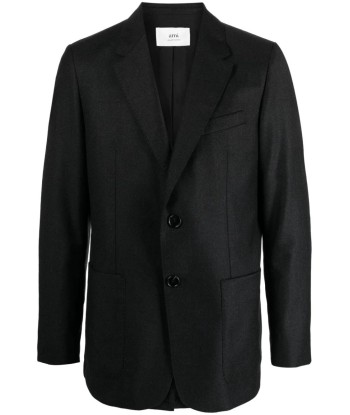 AMI PARIS - BLAZER EN LAINE VIERGE destockage