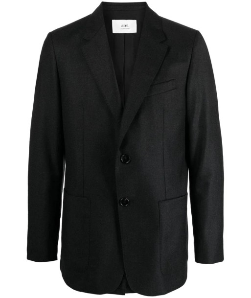 AMI PARIS - BLAZER EN LAINE VIERGE destockage