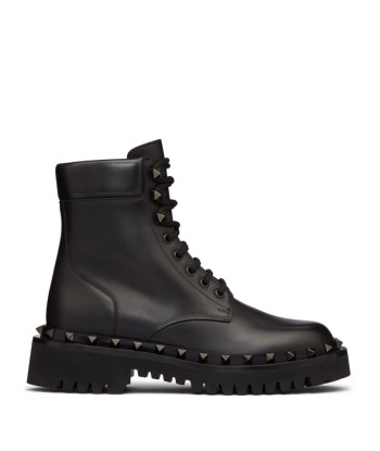 VALENTINO - BOTTINES EN CUIR À ORNEMENTS ROCKSTUD de votre