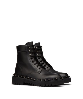 VALENTINO - BOTTINES EN CUIR À ORNEMENTS ROCKSTUD de votre