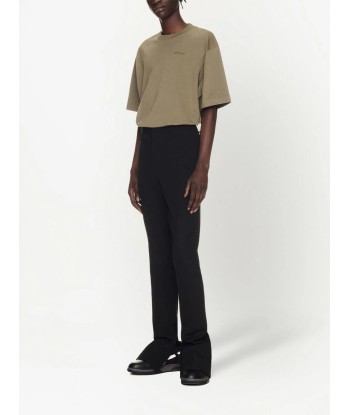 Off-White - Pantalon de costume noir Paris Déstockage Promo