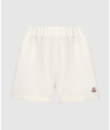 MONCLER - SHORT EN VELOURS À PATCH LOGO Le MVP de beaucoup