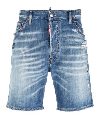 Dsquared2 - Short en jean à effet usé de technologie