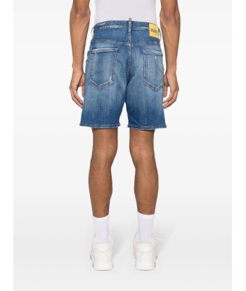 Dsquared2 - Short en jean à effet usé de technologie