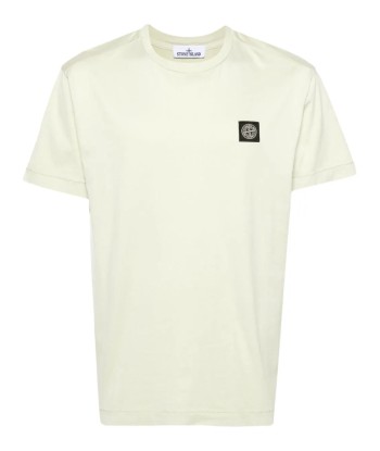 STONE ISLAND - Tee-Shirt Classique vert clair chez Cornerstreet bien 