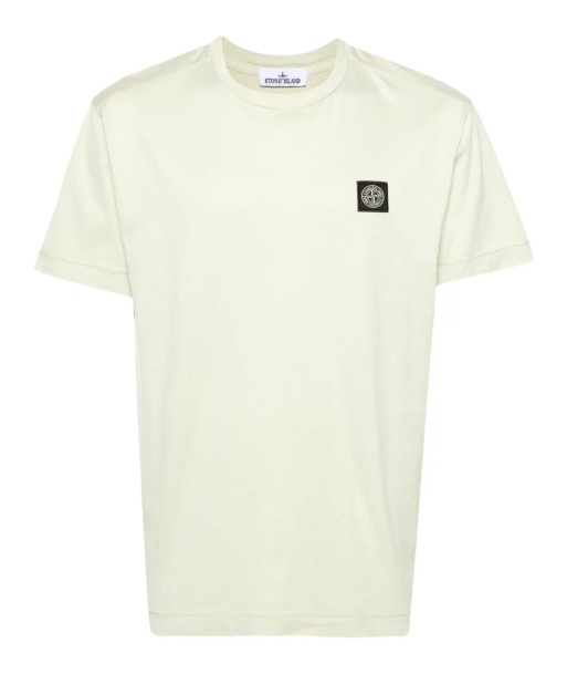 STONE ISLAND - Tee-Shirt Classique vert clair chez Cornerstreet bien 