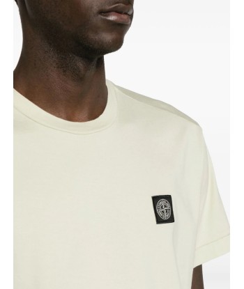 STONE ISLAND - Tee-Shirt Classique vert clair chez Cornerstreet bien 