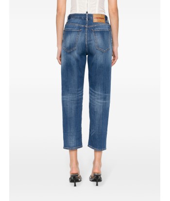 DSQUARED2 - Jean slim taille haute pas cheres