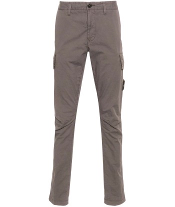 STONE ISLAND - Cargo pant coupe skinny marron chez Cornerstreet bien 