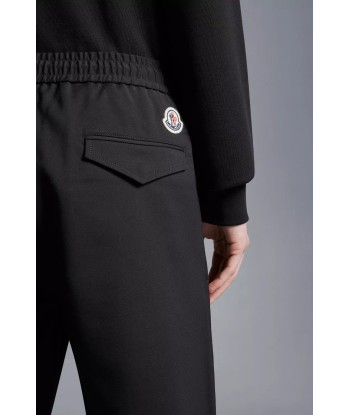 Moncler - Pantalon en gabardine et laine de la marque