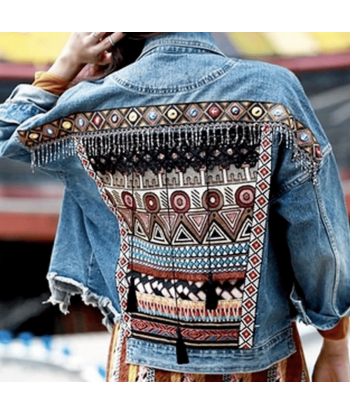 Giacca di Jeans Hippie online