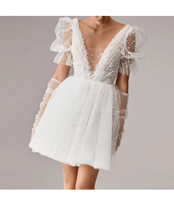 Abito da Sposa Boho Chic Corto vente chaude votre 